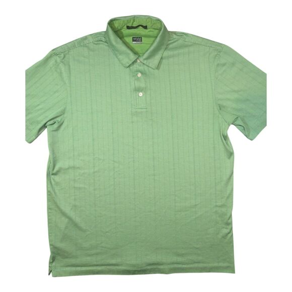 Nike Shirt Mens XL Tiger Woods Collection Polo Green Stretch Performance Dri Fit - Picture 1 of 7